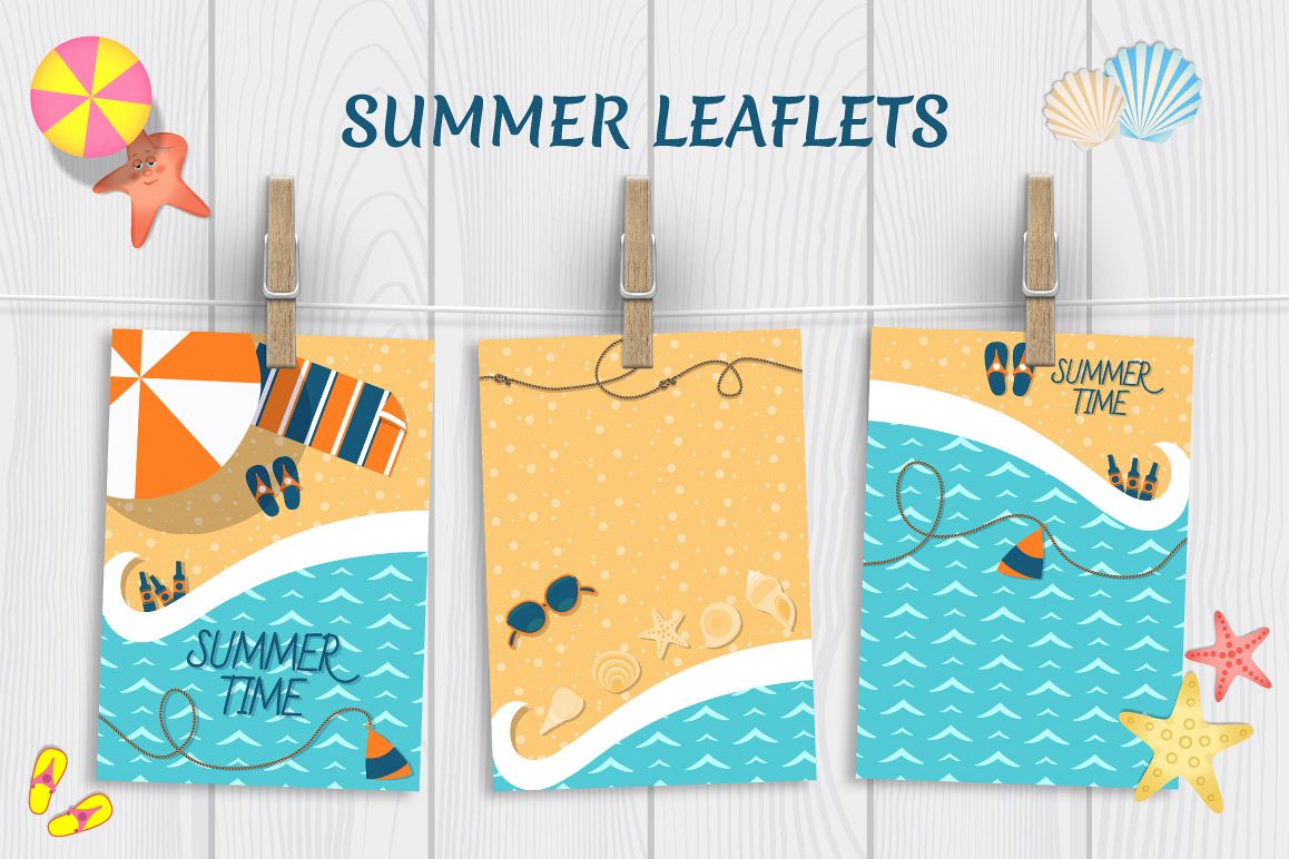 Summer leaflets example image 1