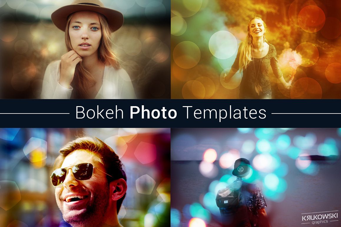 Bokeh Photo Template example image 1