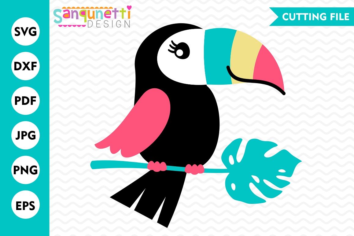 Download Toucan Parrot SVG, Tropical svg, summer svg, cut file ...