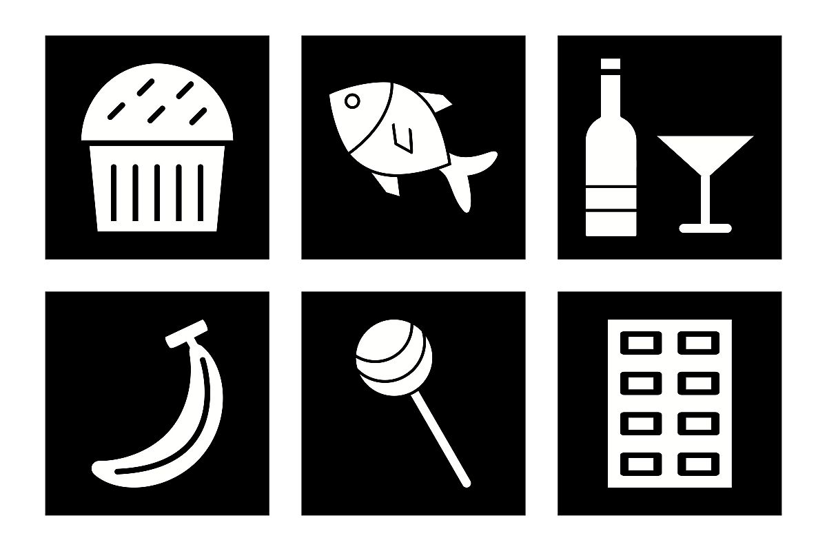 Set Of Food Icons example image 1