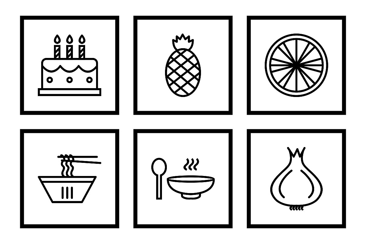 Set Of Food Icons example image 1