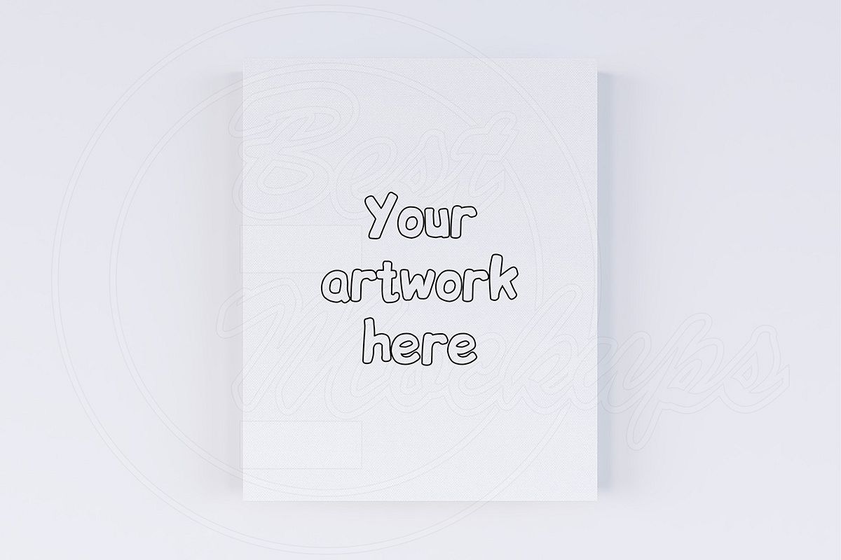 CREATOR canvas mock up 8x10 inch example image 1