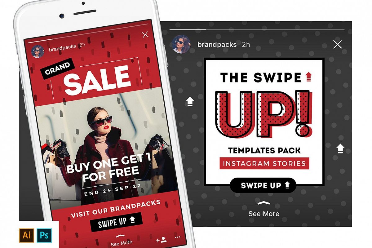 swipe up instagram stories templates example image 1 - how many followers on instagram to swipe up