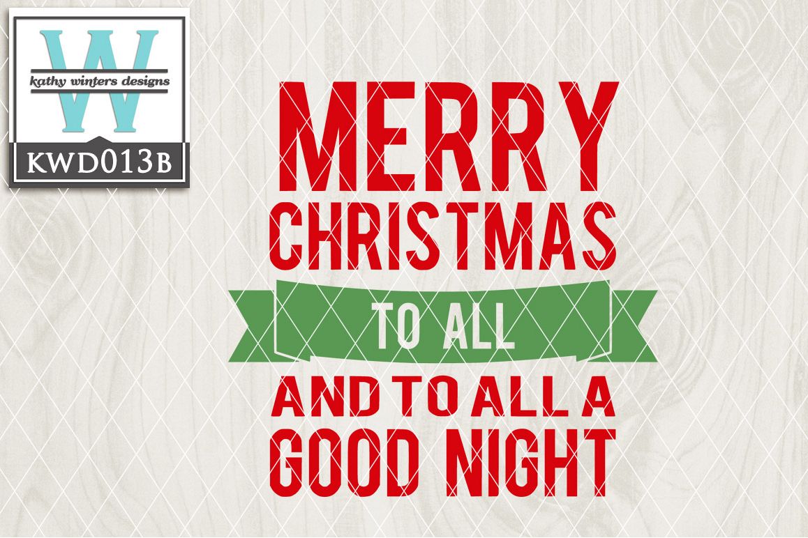 Christmas Cutting File KWD013B example image 1