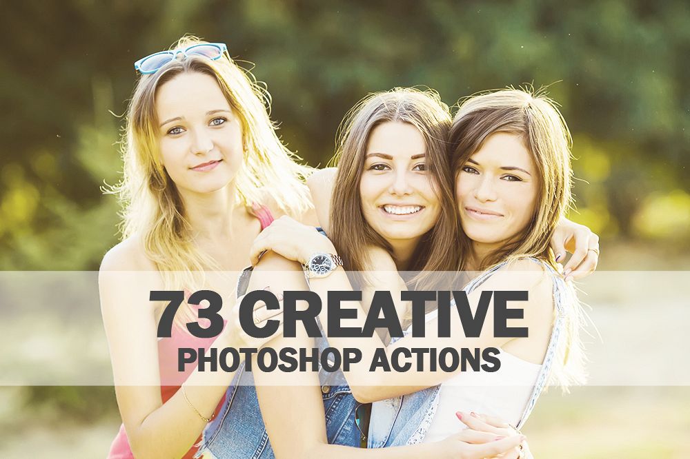 73 Creative Photoshop Actions Collection (Action for photoshop CS5,CS6,CC) example image 1