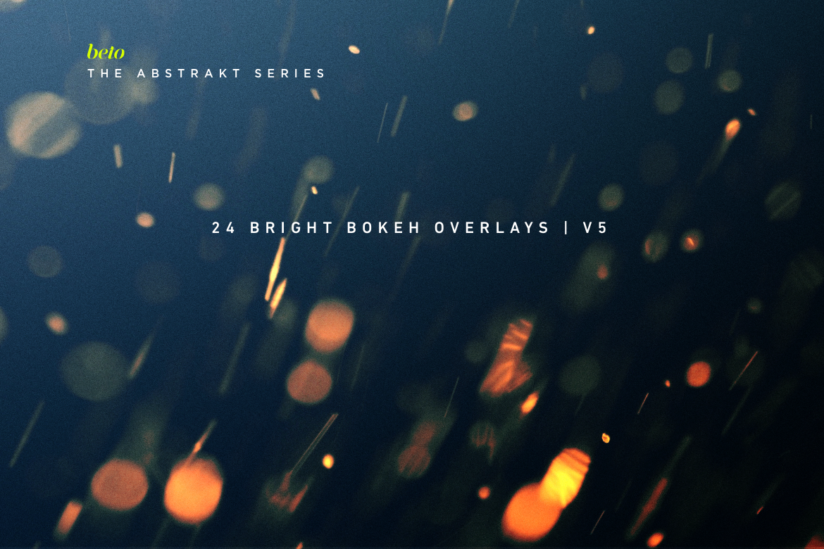 Bright Bokeh Overlays V5 example image 1