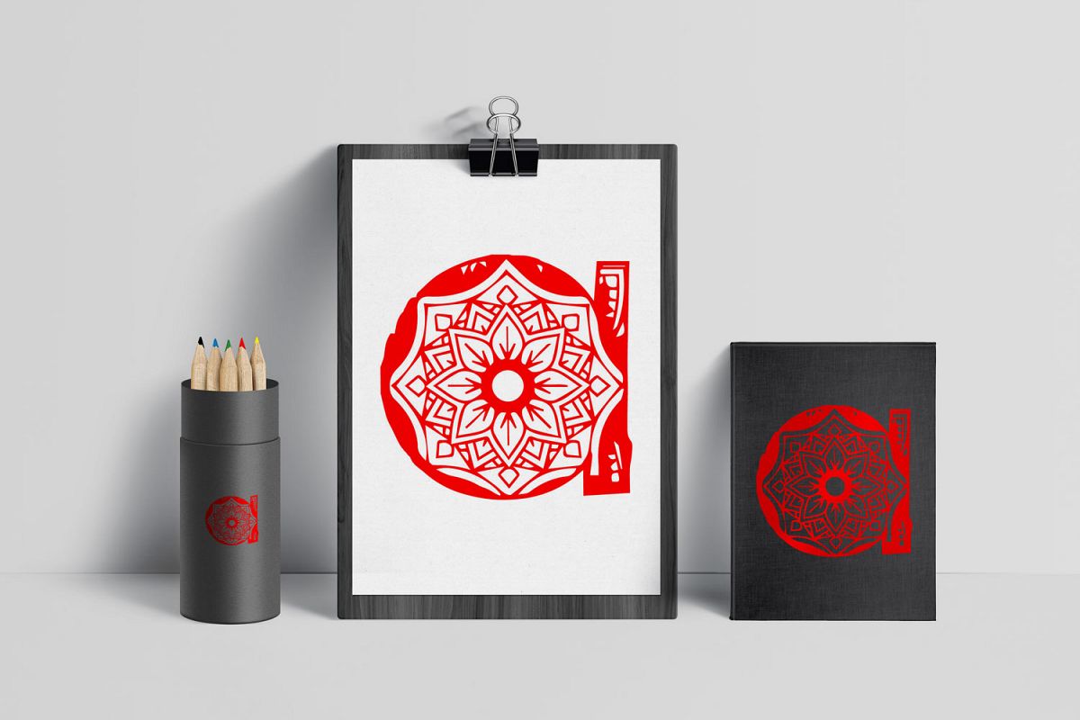 Wonderful Mandala Alphabet example image 1