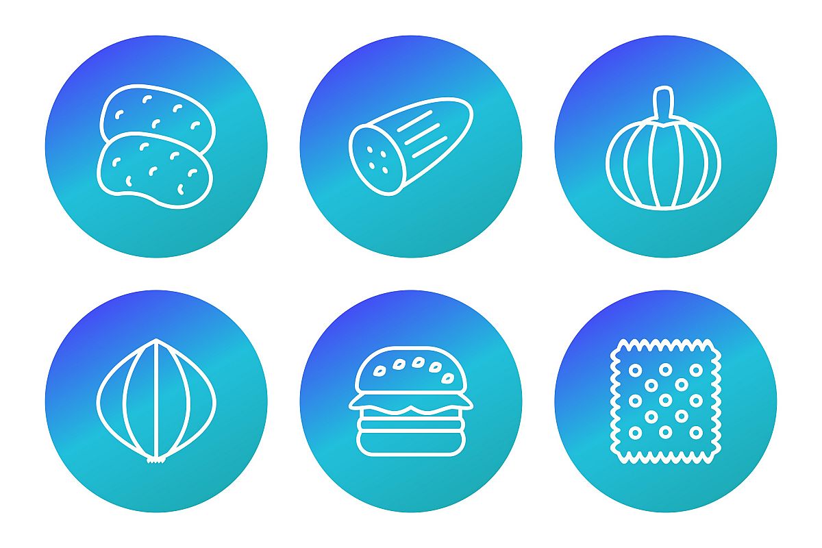 Set Of Food Icons example image 1