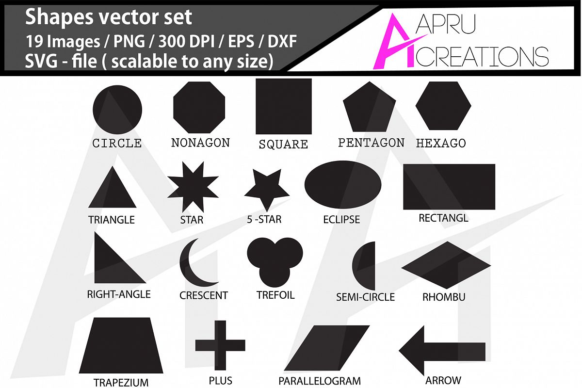 shapes svg/ shapes silhouette example image 1