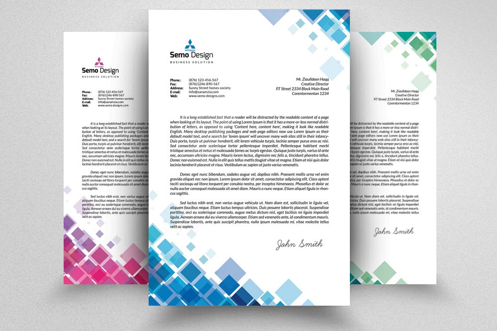New Business Letterheads example image 1