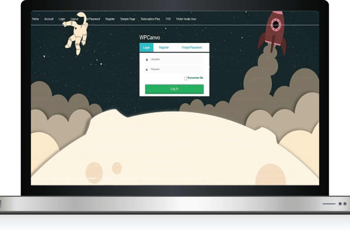 WPCanvo - A DIY graphic designer WordPress Theme example image 1