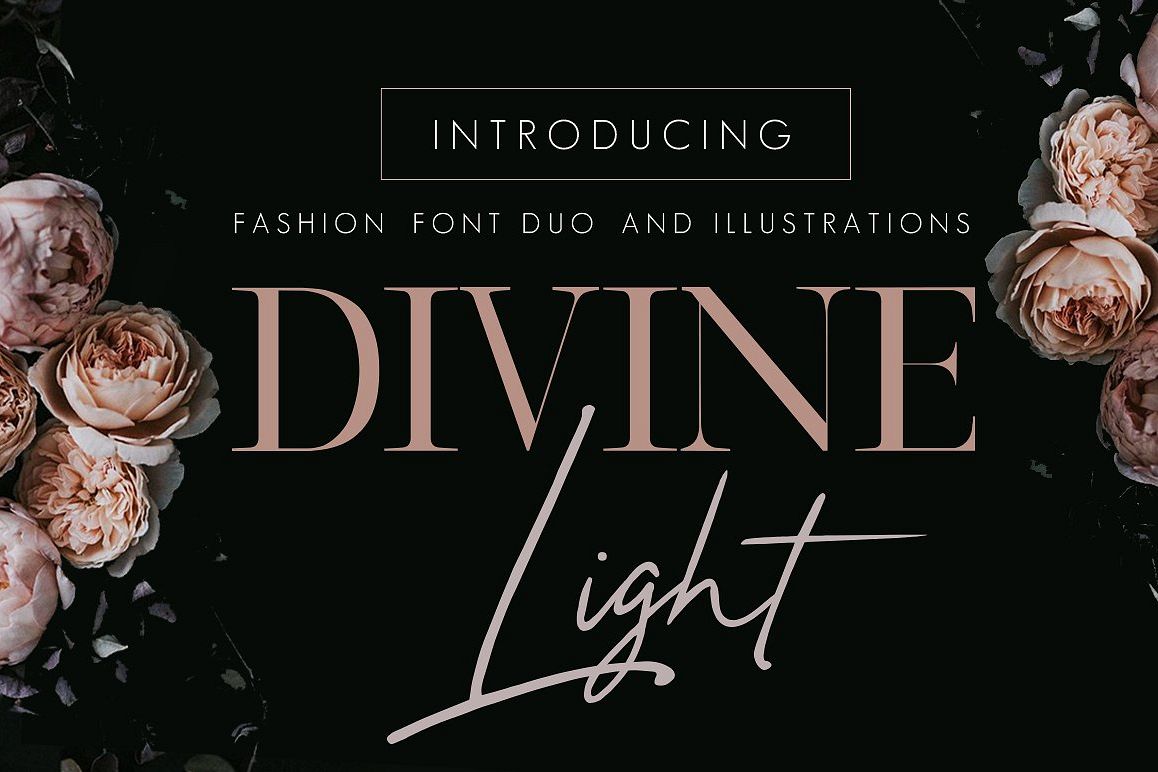 Divine Light Font Duo and extras example image 1