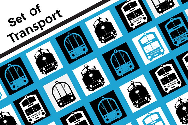 Set of vector cars example image 1