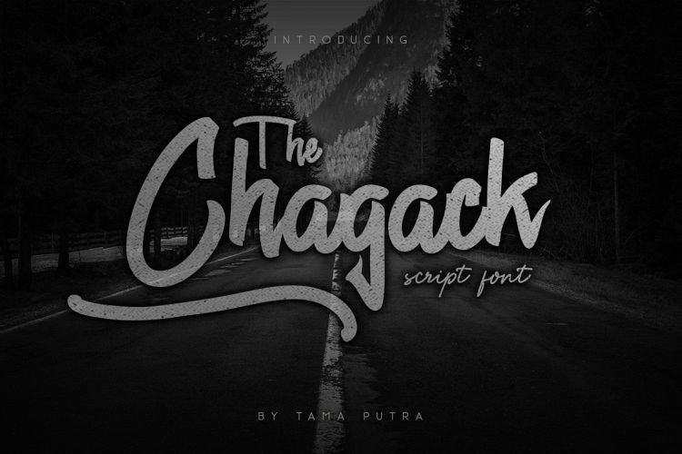 Chagack Script Font Duo example image 1