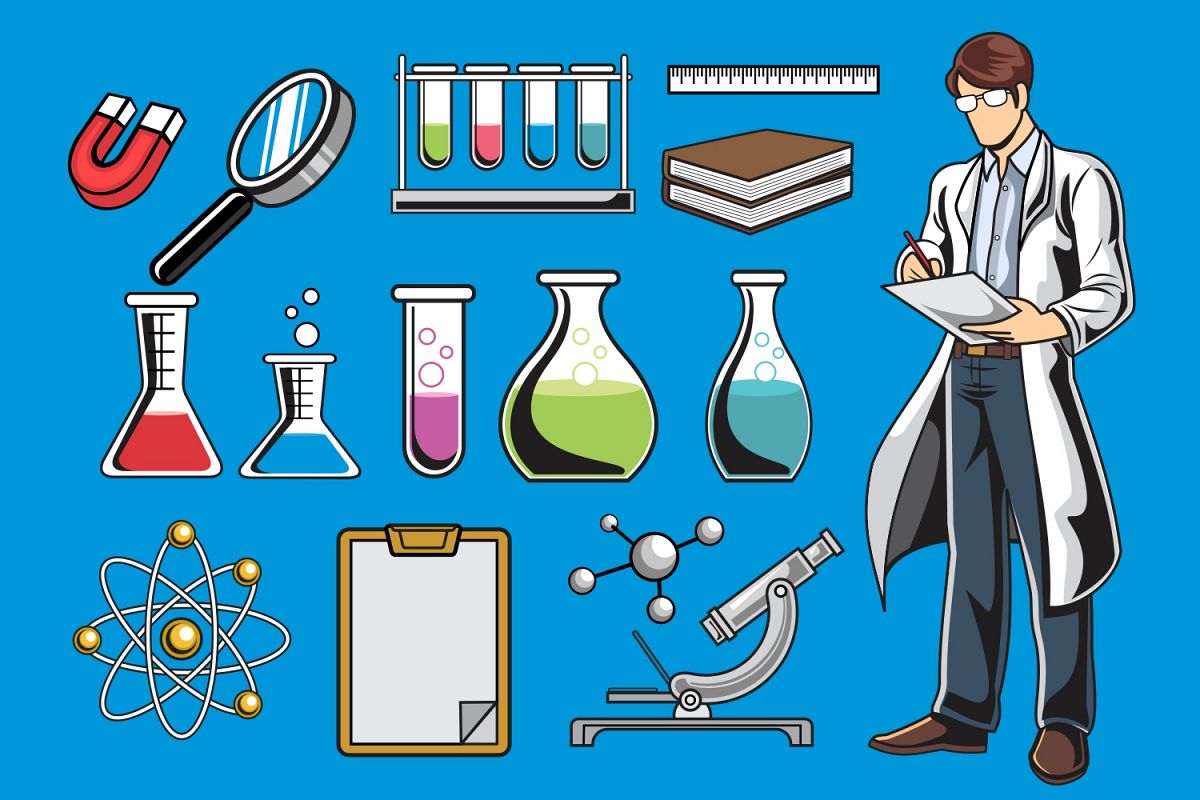 Scientist Vector Pack example image 1