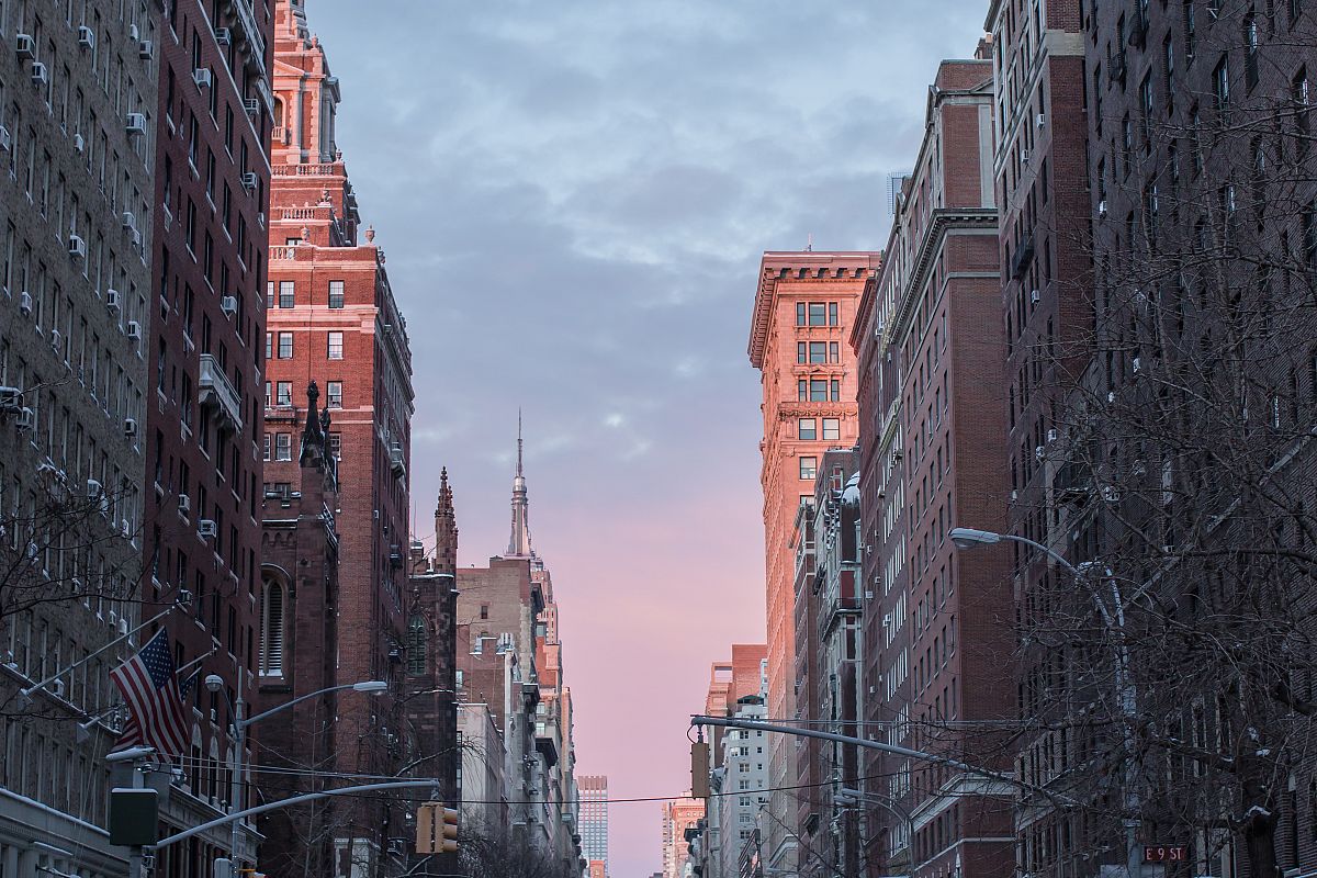 Sunset over 5th avenue example image 1