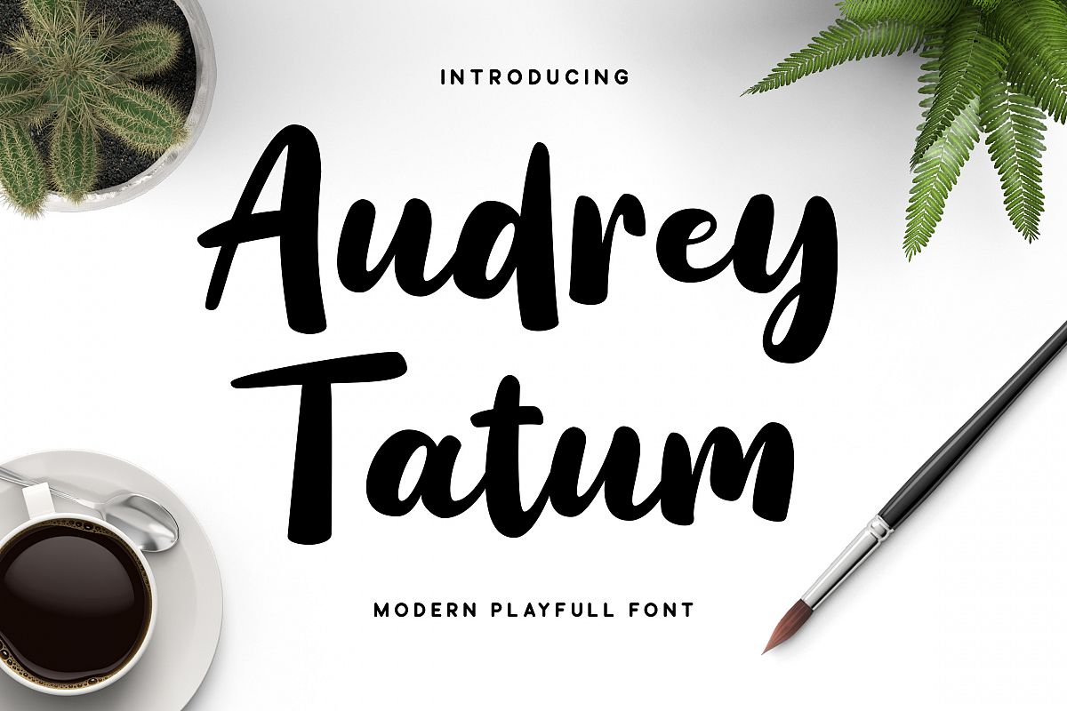 Audrey Tatum Font example image 1