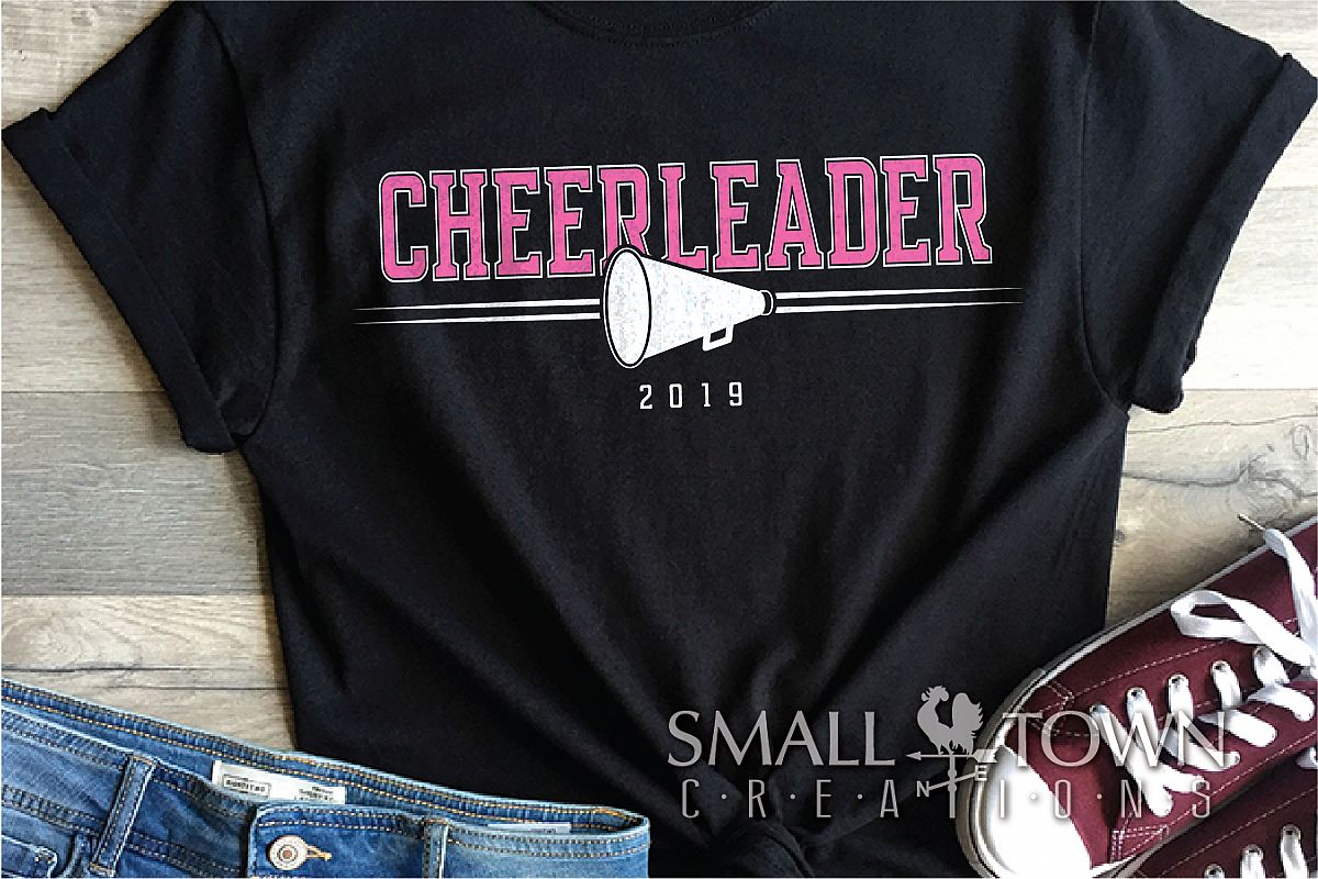 Cheerleading, Cheerleader, Team, Sports, PRINT, CUT & DESIGN example image 1