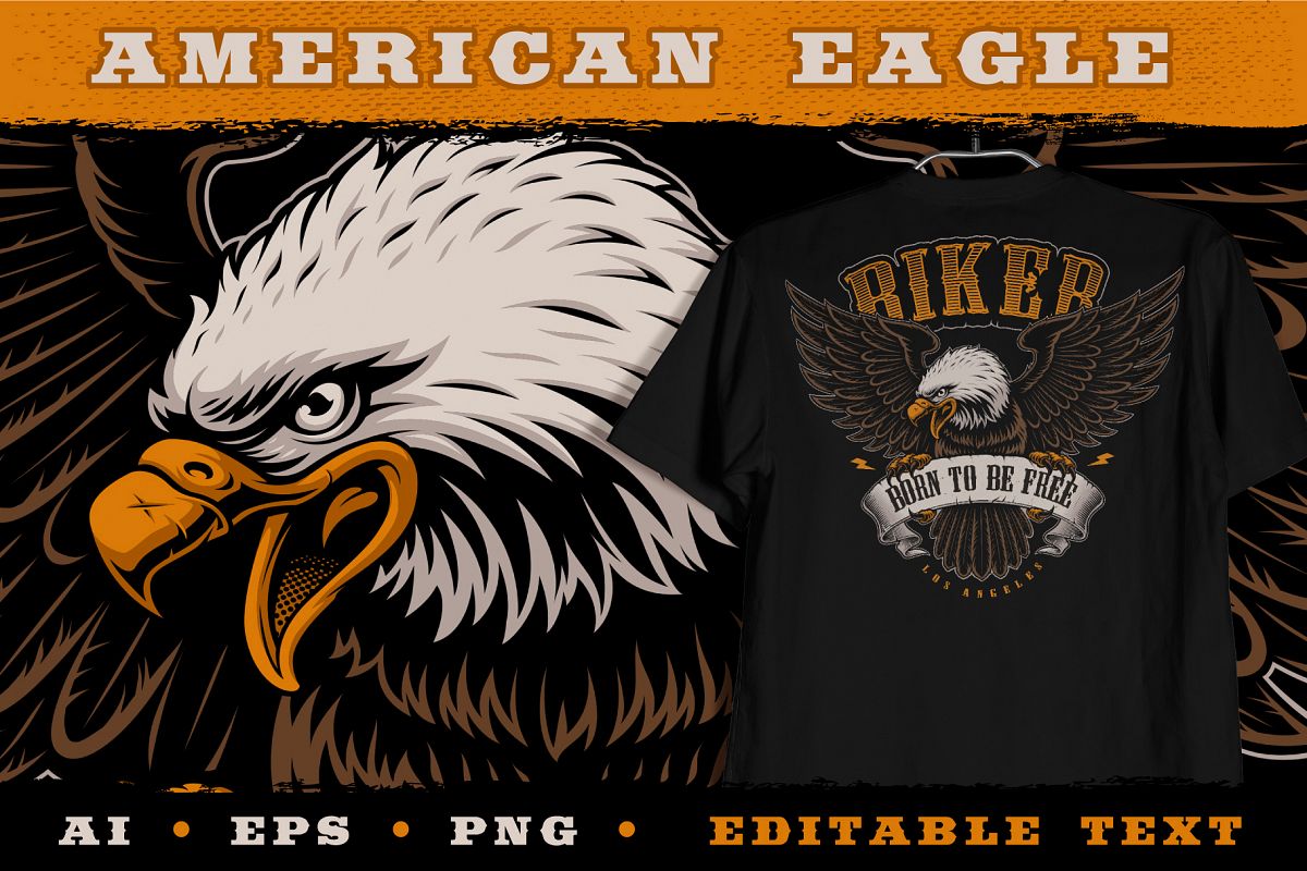 American Eagle Illustration example image 1