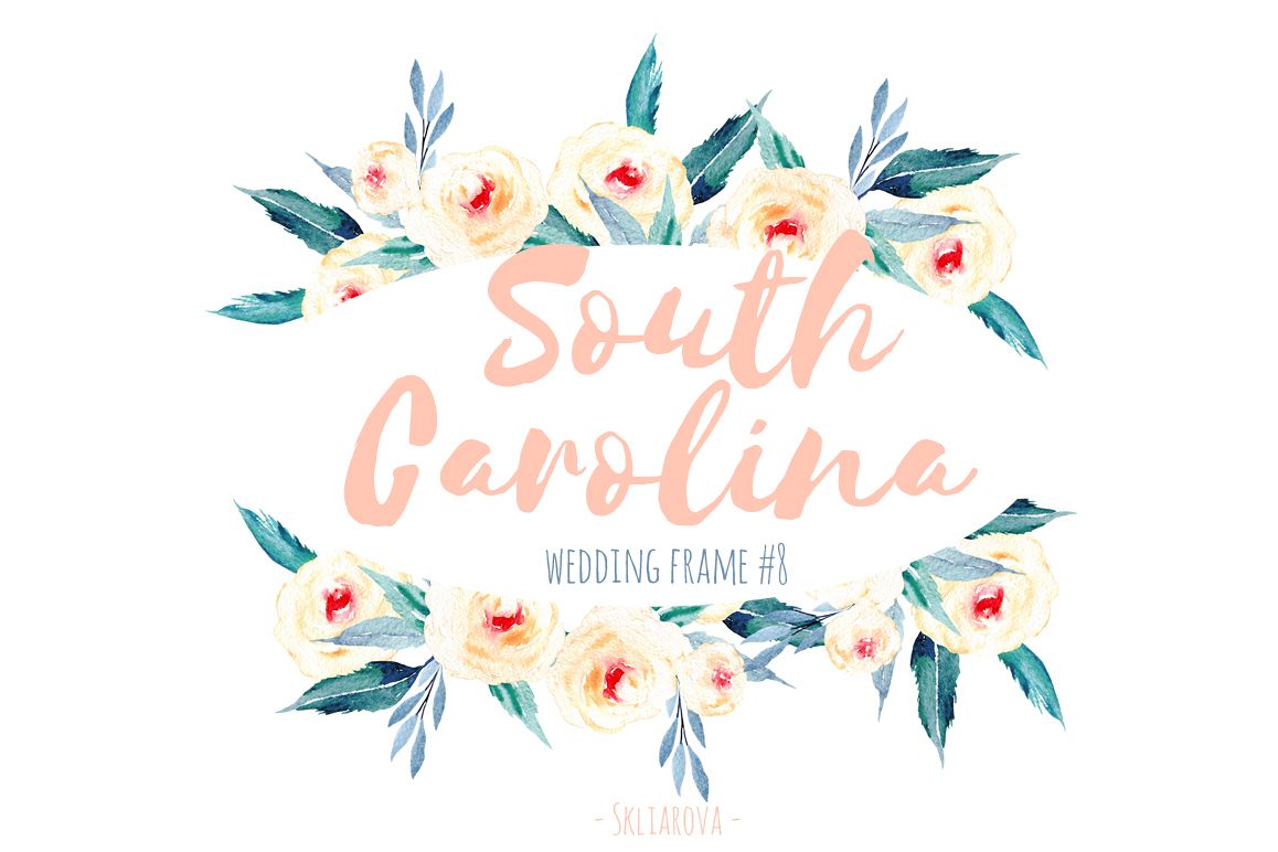 South Carolina. Wreath #8 example image 1