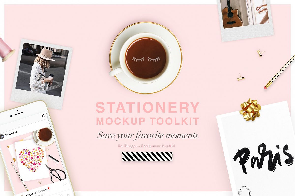 Stationery Toolkit Mockups example image 1