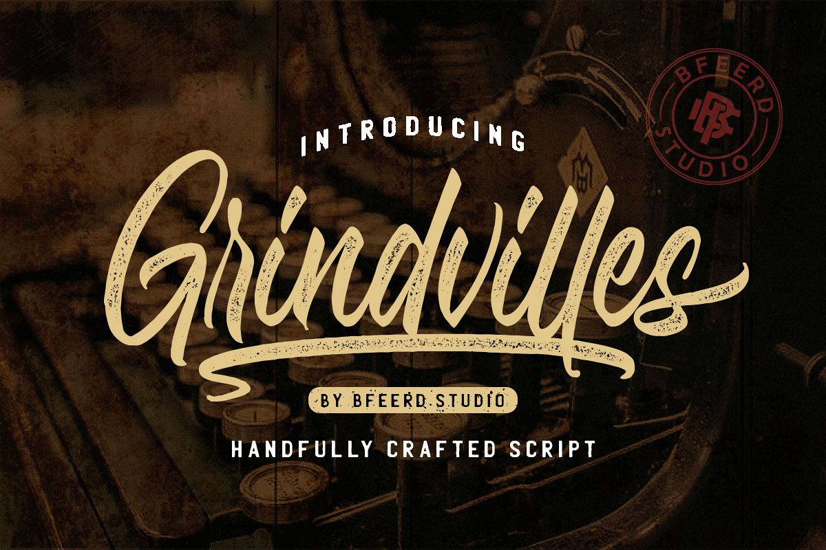 Grindvilles Font Duo example image 1