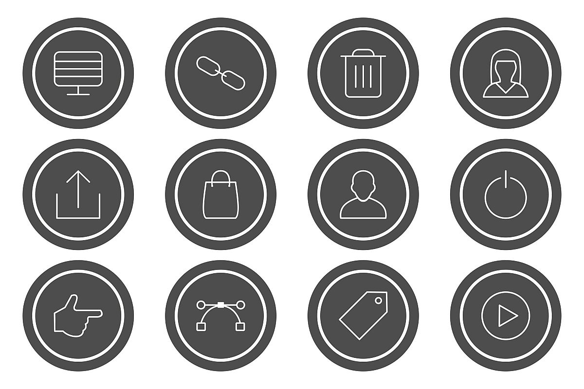 Set Of Multimedia Icons example image 1