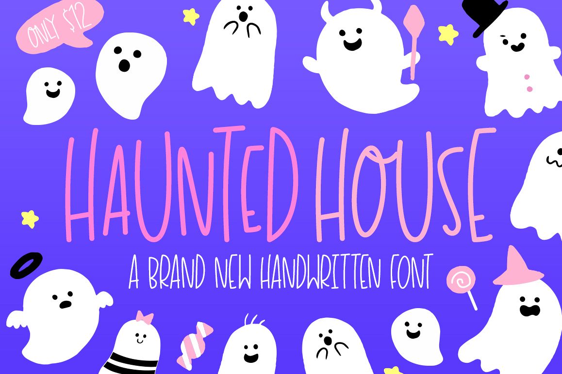 Haunted House Font example image 1