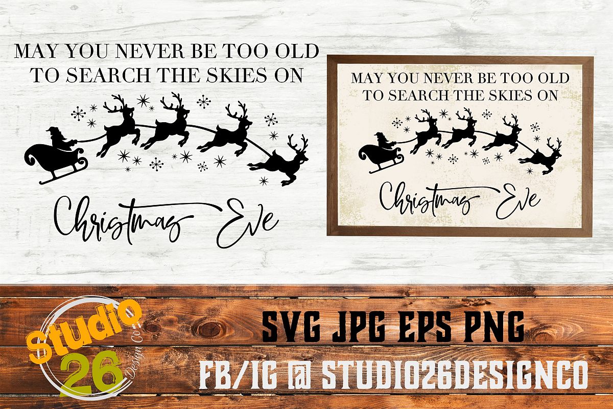 Christmas Eve - SVG EPS PNG