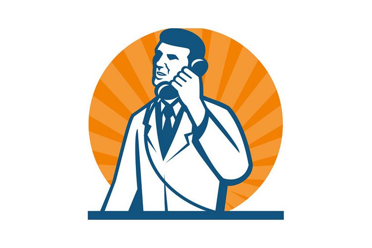 Scientist Researcher Lab Technician Telephone example image 1