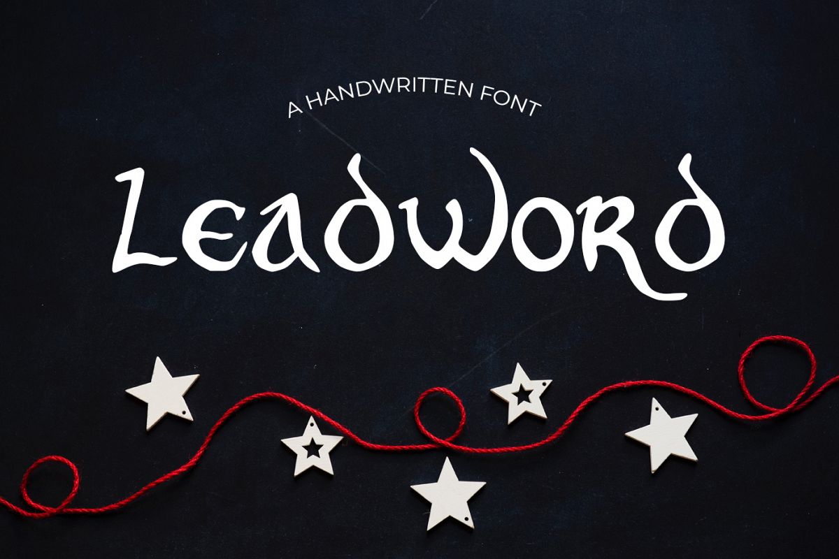 Leadword Font example image 1