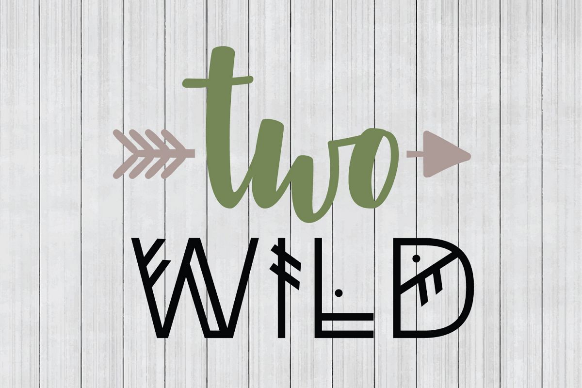 Download Two Wild SVG, Tribal SVG, DXF File, Cuttable File