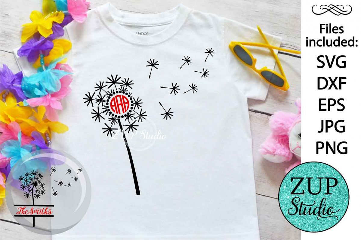 Dandelion cutting files svg 33 example image 1