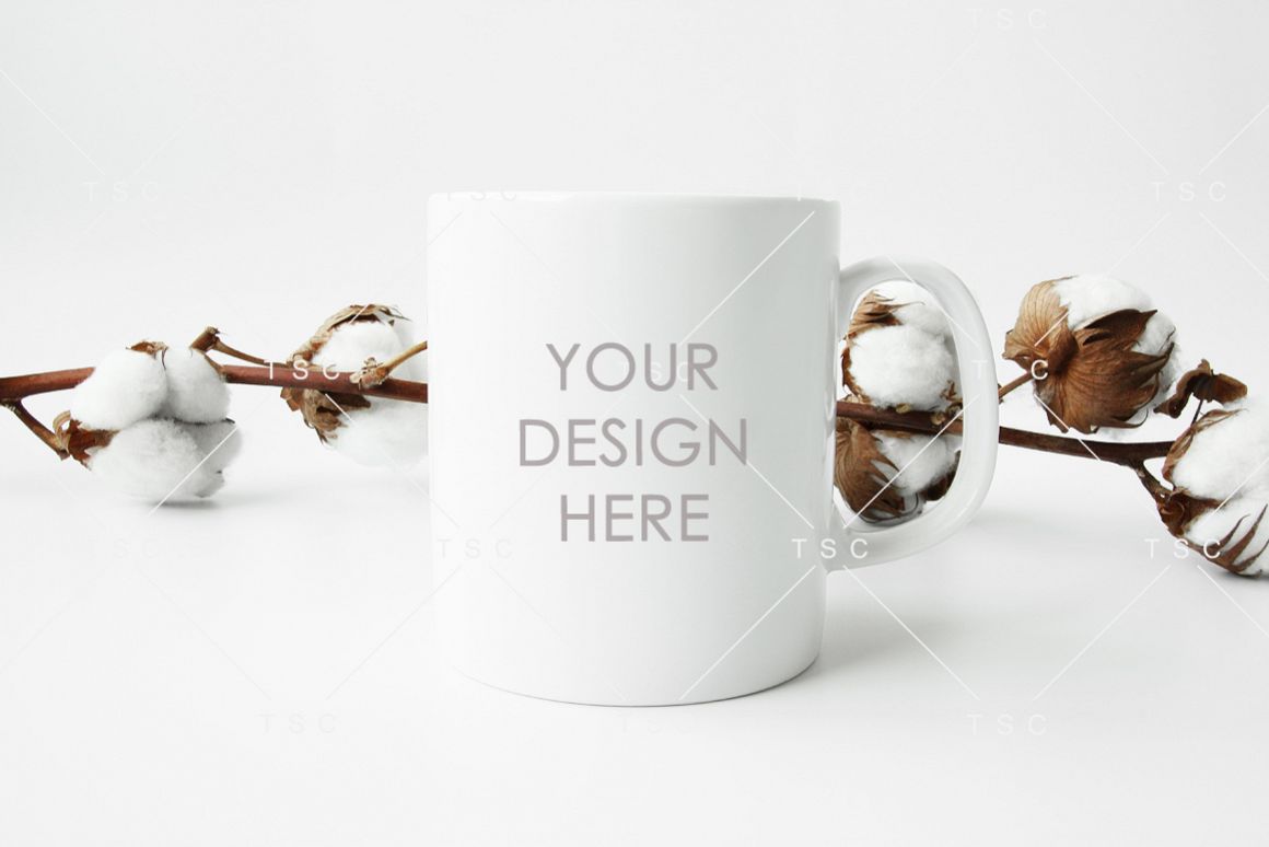 White Mug Mockup / Coffee Mug Mockup example image 1