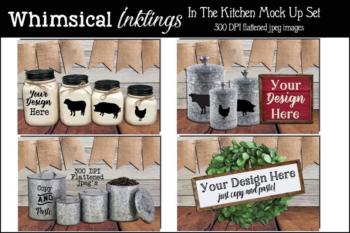 In The Kitchen Mock Up Set example image 1
