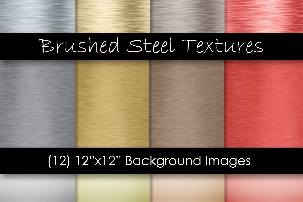 Brushed Steel Metal Textures - Metal Backgrounds example image 1