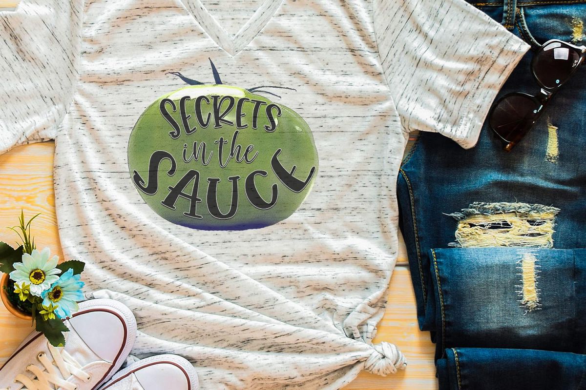 Secrets In The Sauce Sublimation Download example image 1