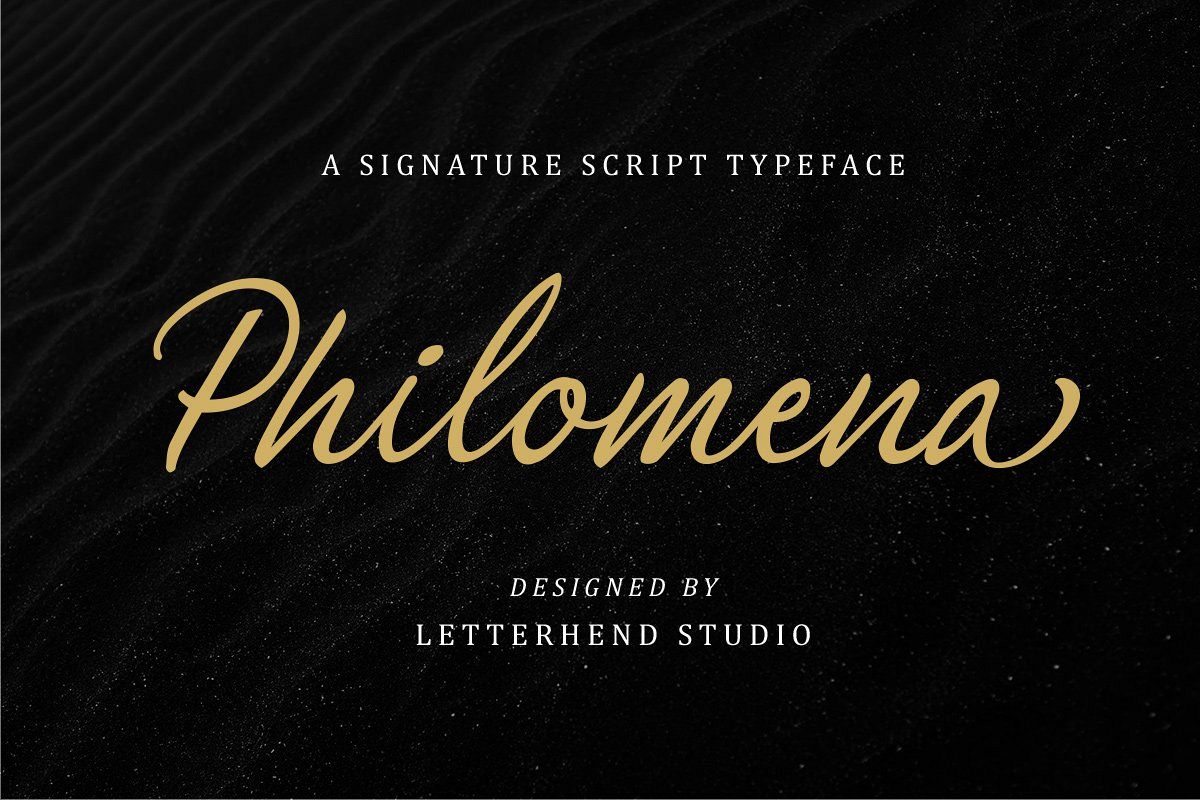 Philomena Signature Script example image 1