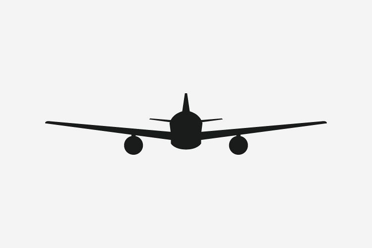 Plane icon example image 1