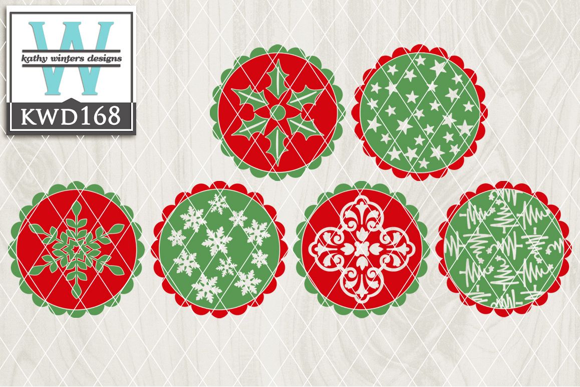 Christmas Cutting Files KWD168 example image 1