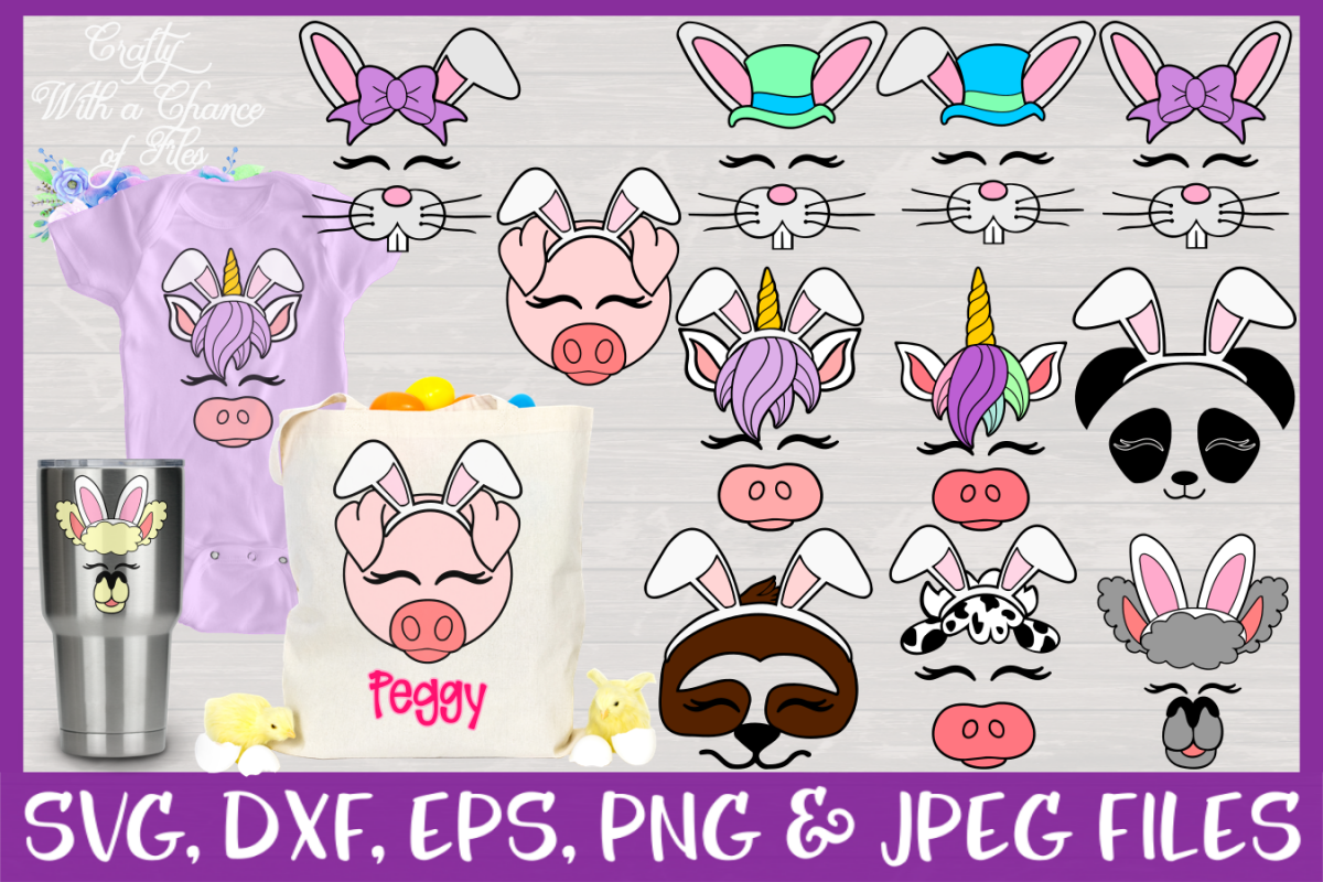 Easter Basket SVG Bundle example image 1