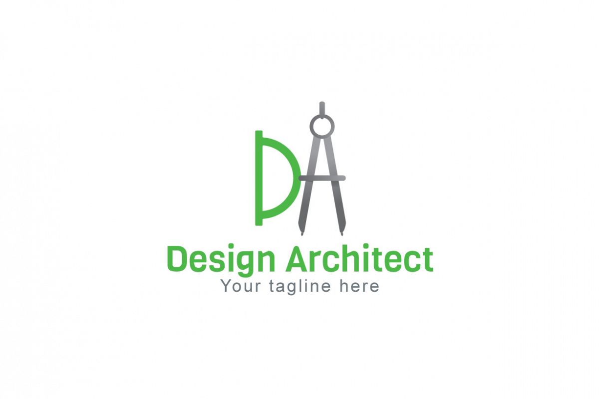 Design Architect - Alphabetic Monogram Stock Logo Template example image 1