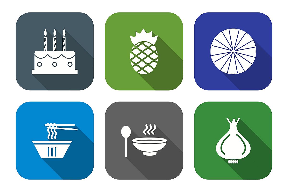 Set Of Food Icons example image 1