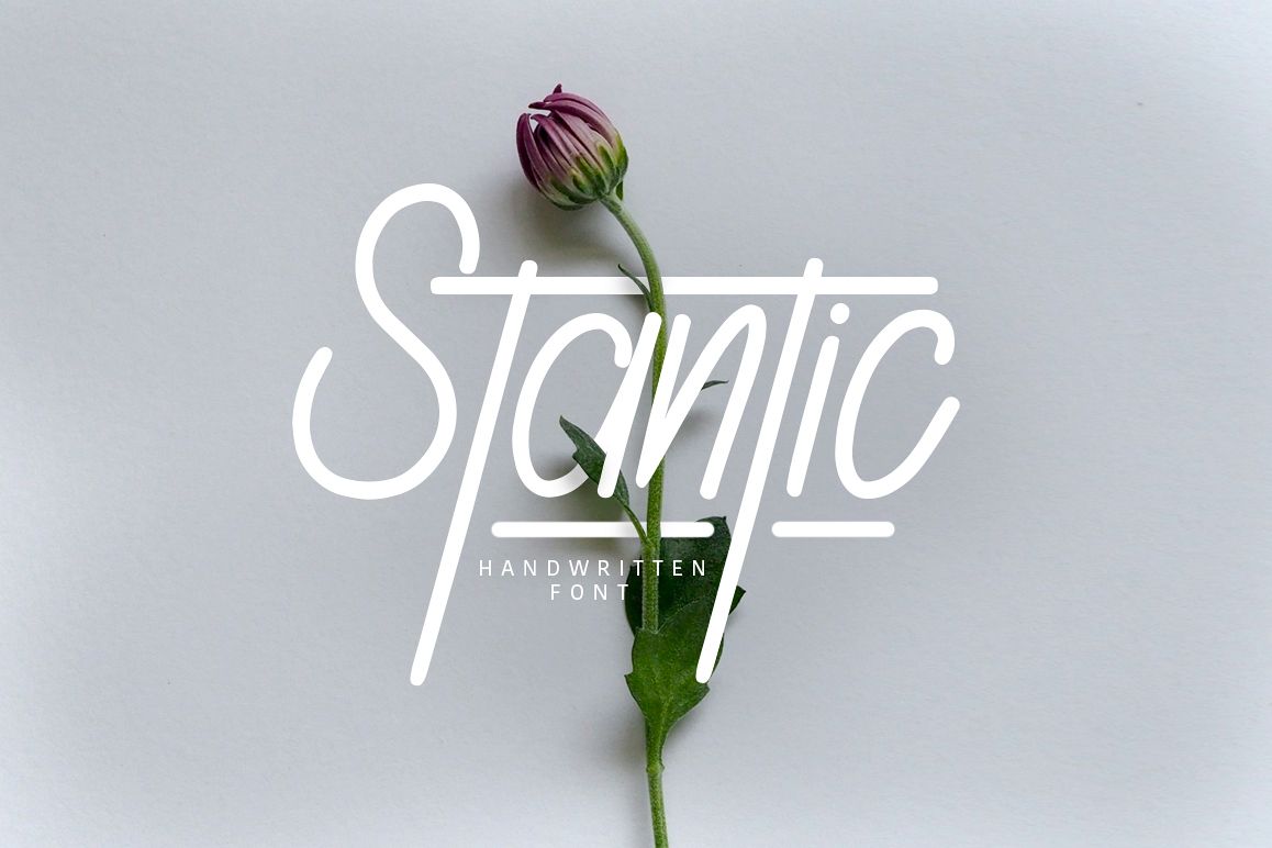 Stantic Typeface example image 1