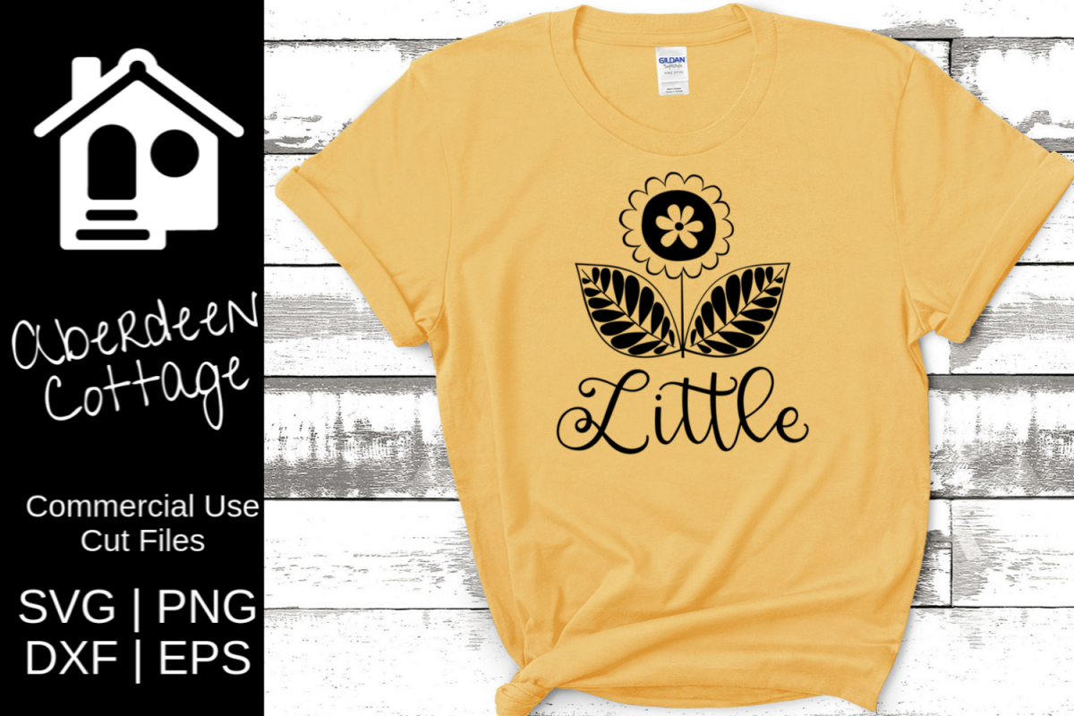 Sunflower Sorority Little SVG example image 1