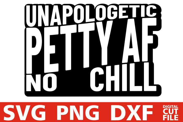 Unapologetic Petty Af svg, Black Girl Magic svg, Black Queen example image 1
