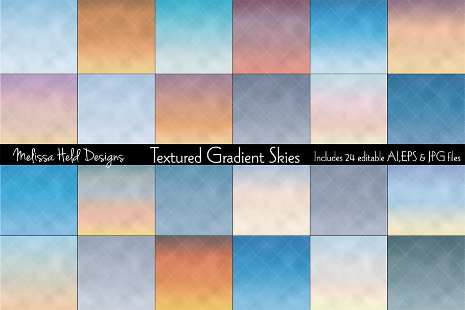 Textured Gradient Skies example image 1