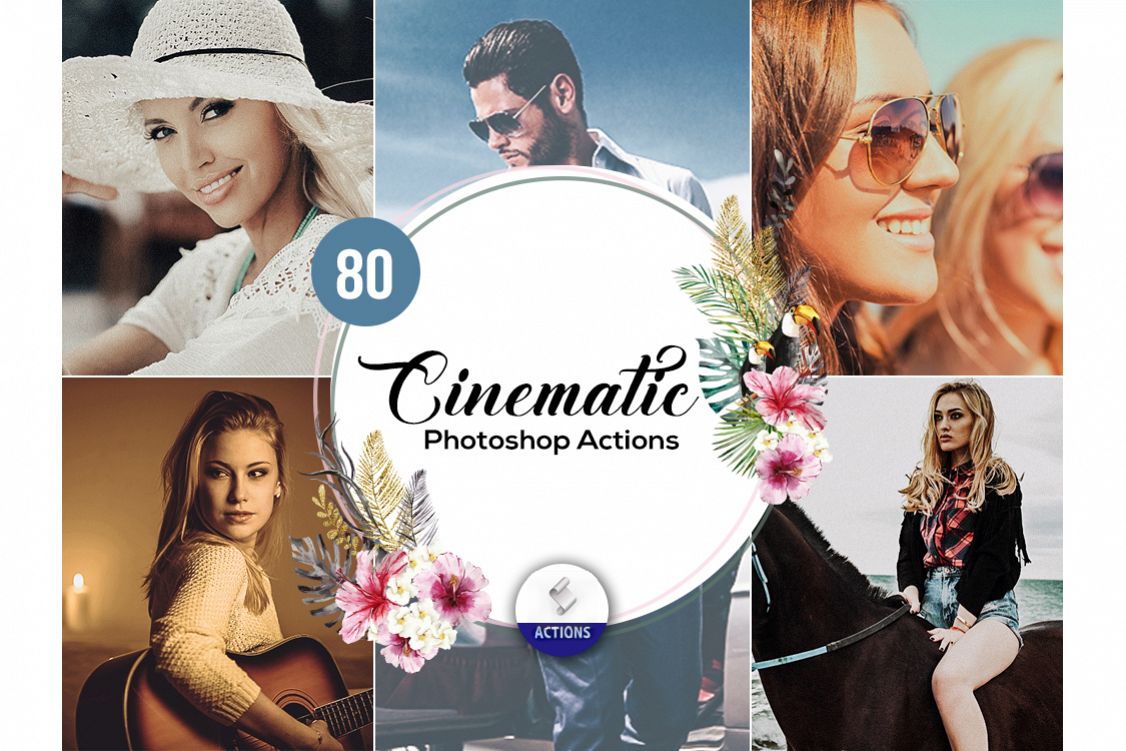 80 Cinematic Photoshop Actions example image 1