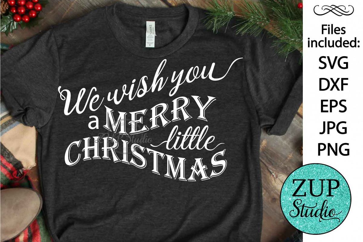 Merry Christmas cutting files svg 28 example image 1