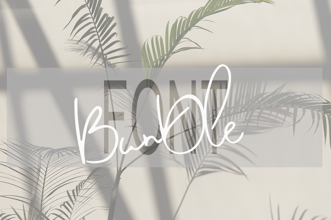 Handwritten Font BUNDLE example image 1